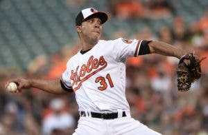 Ubaldo será sacado de la rotación abridora Orioles