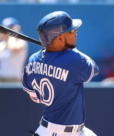 Dominicano Edwin  Encarnación pega el  jonrón 16 y empuja 2 carreras