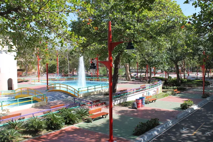 Los parques y plazas brillaron durante la gestión de Roberto