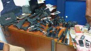 Decomisan 13 armas de fuego ilegales en Valverde