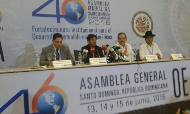 Gobierno de Bolivia se opone activación Carta Democrática a Venezuela