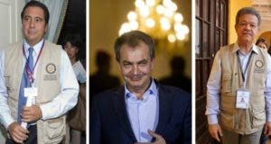 Leonel Fernández, José Luis Zapatero y Martín Torrijos dejan Venezuela tras visita