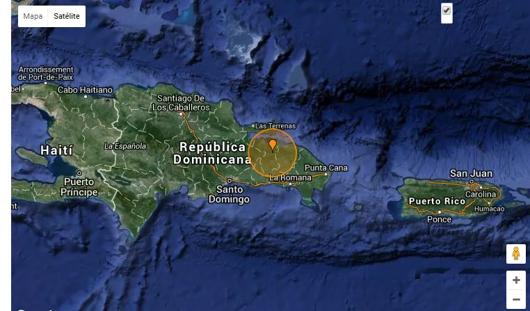 Se registra temblor de 4.4 grados en Hato Mayor