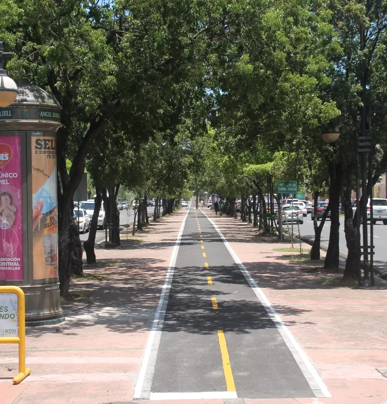 Ayuntamiento de Distrito Nacional concluye 600 metros lineales del circuito Bici