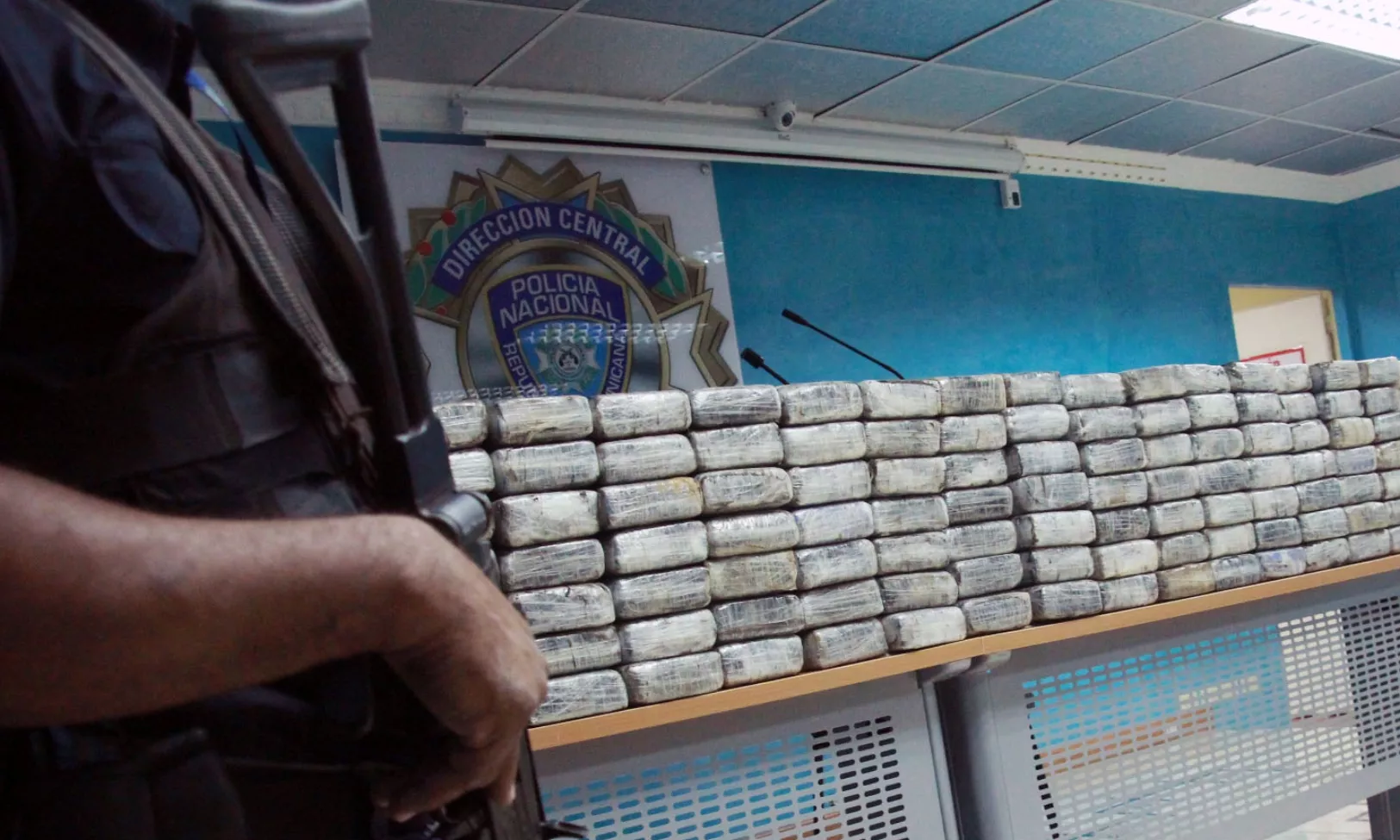 Ocupan 325 paquetes de droga en una casa de Los Jardines del Sur.