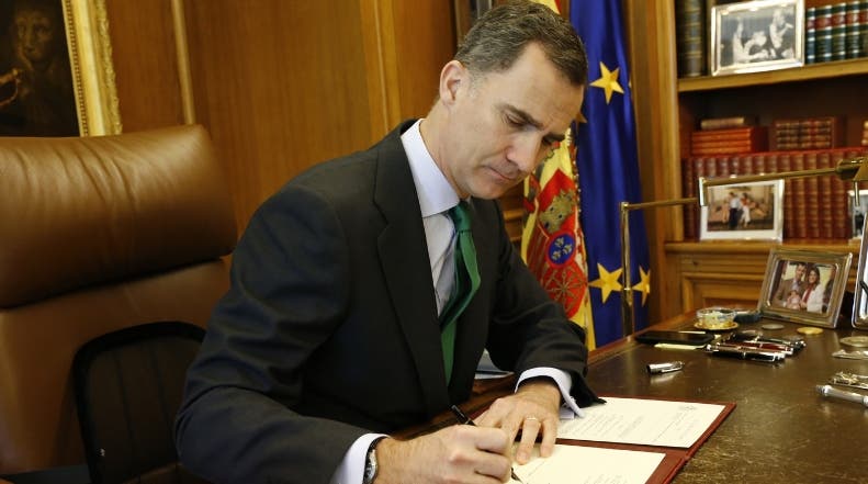 Rey de España interesado en salvar gobernabilidad