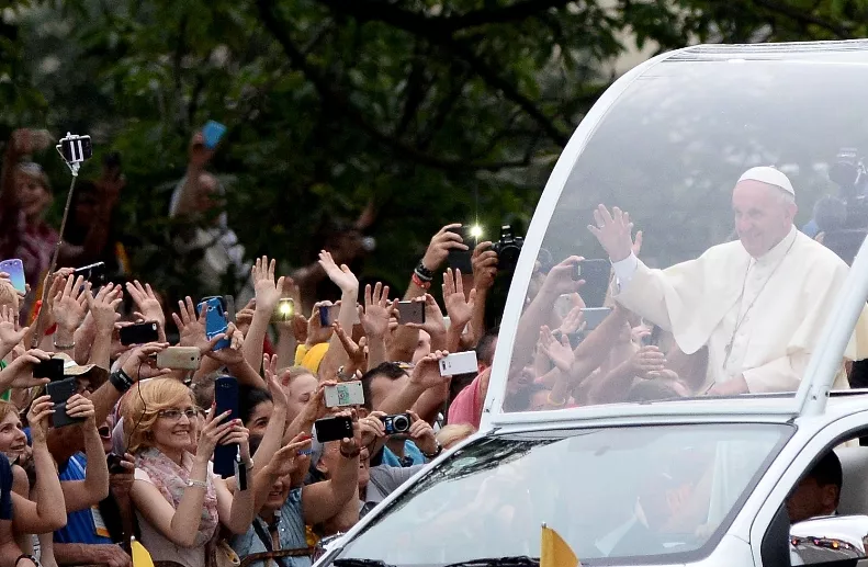 POLAND-VATICAN-DIPLOMACY-RELIGION-POPE-YOUTH