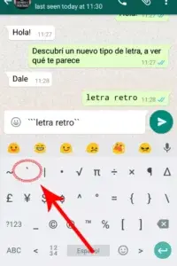 Cómo usar el nuevo tipo de letra «secreto» de WhatsApp