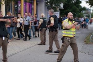 Alemania: Policía sube a seis el número de muertos en el tiroteo de Múnich