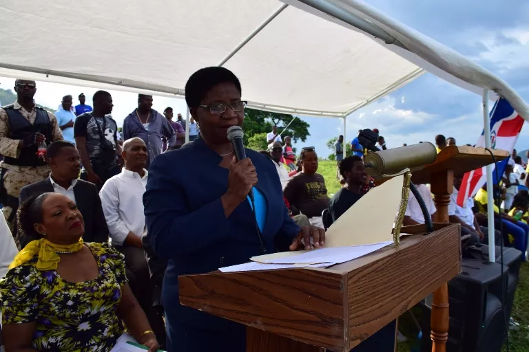 Carline Joseph presidenta Camara de Comercio e  Industria de Haiti