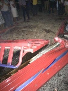 Asciende a 18 el número de fallecidos en accidente Nagua