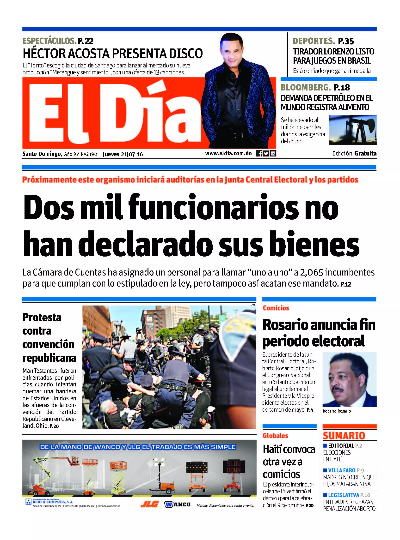 Portada impresa
