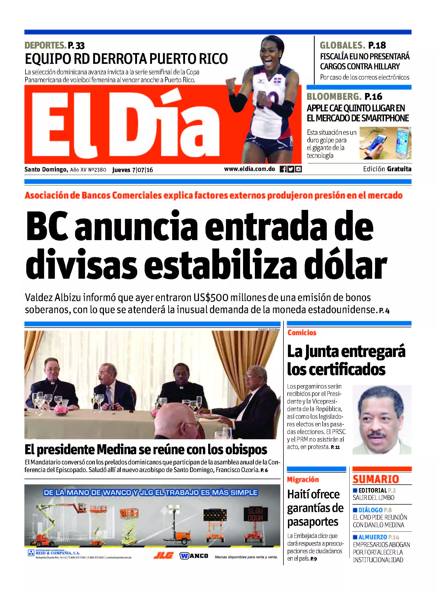 Portada impresa