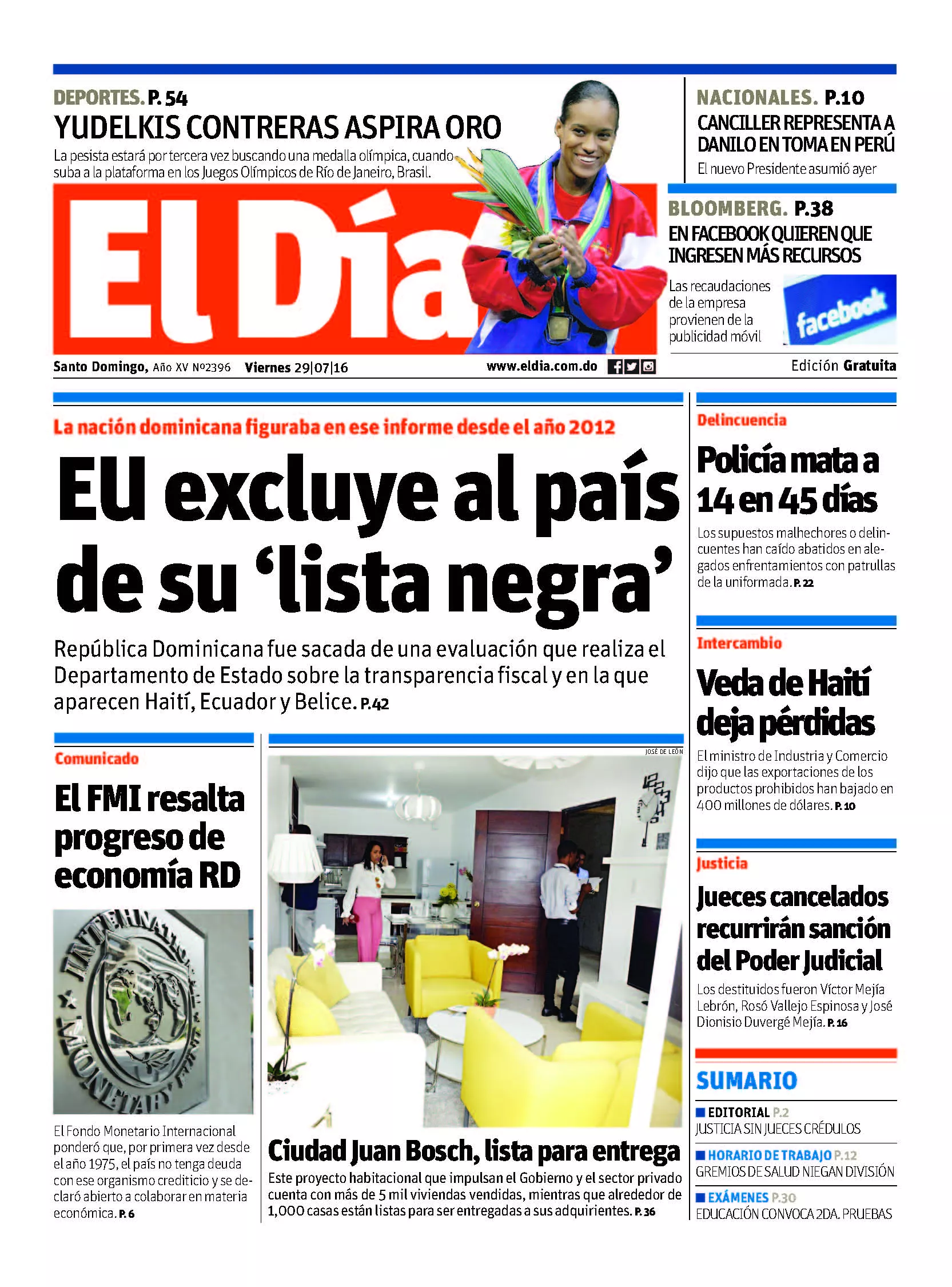 Portada impresa