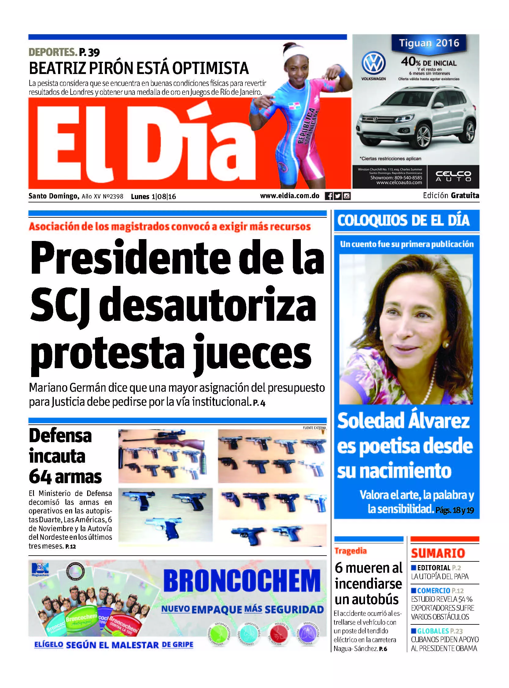 Portada impresa