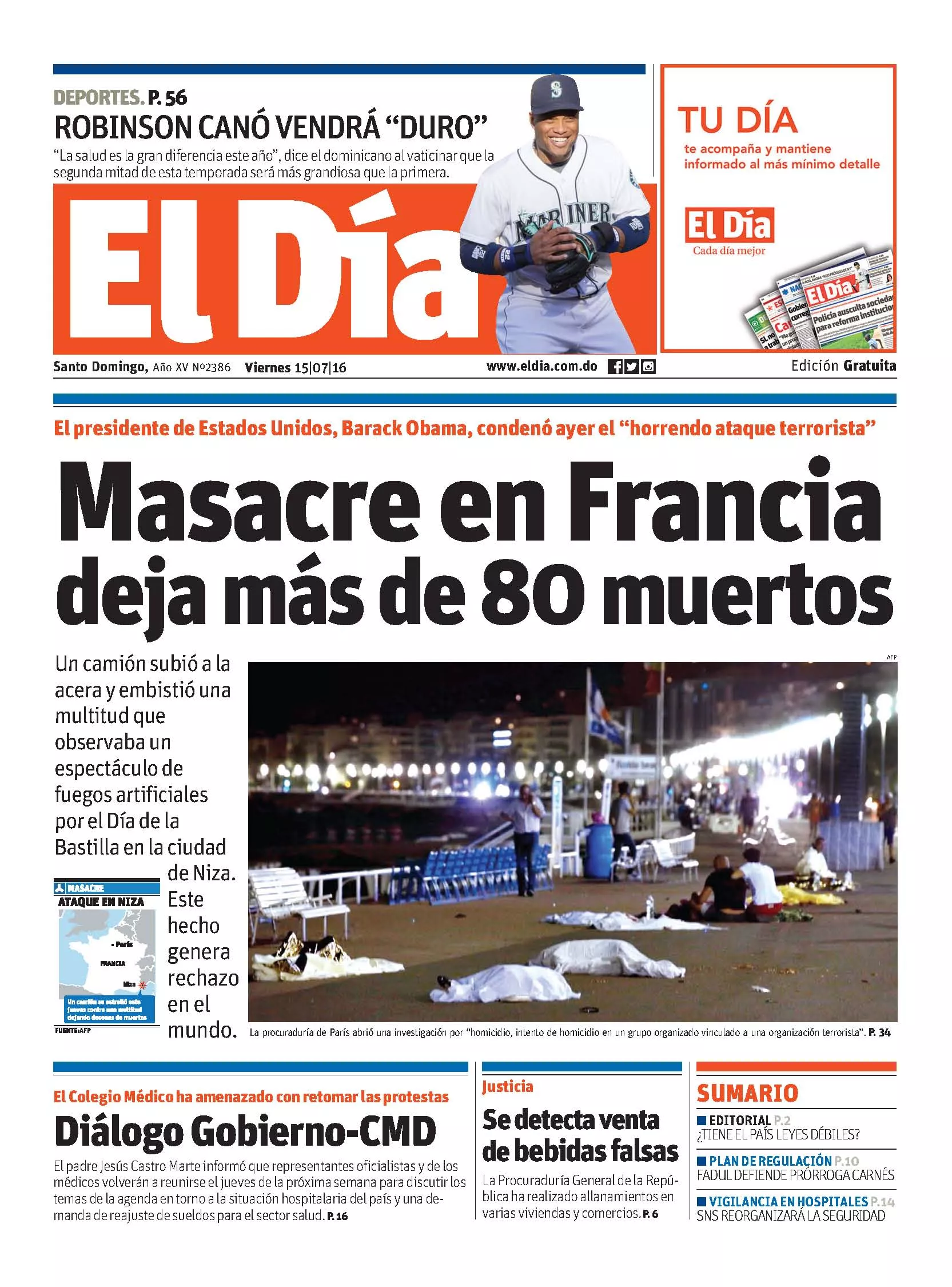 Portada impresa