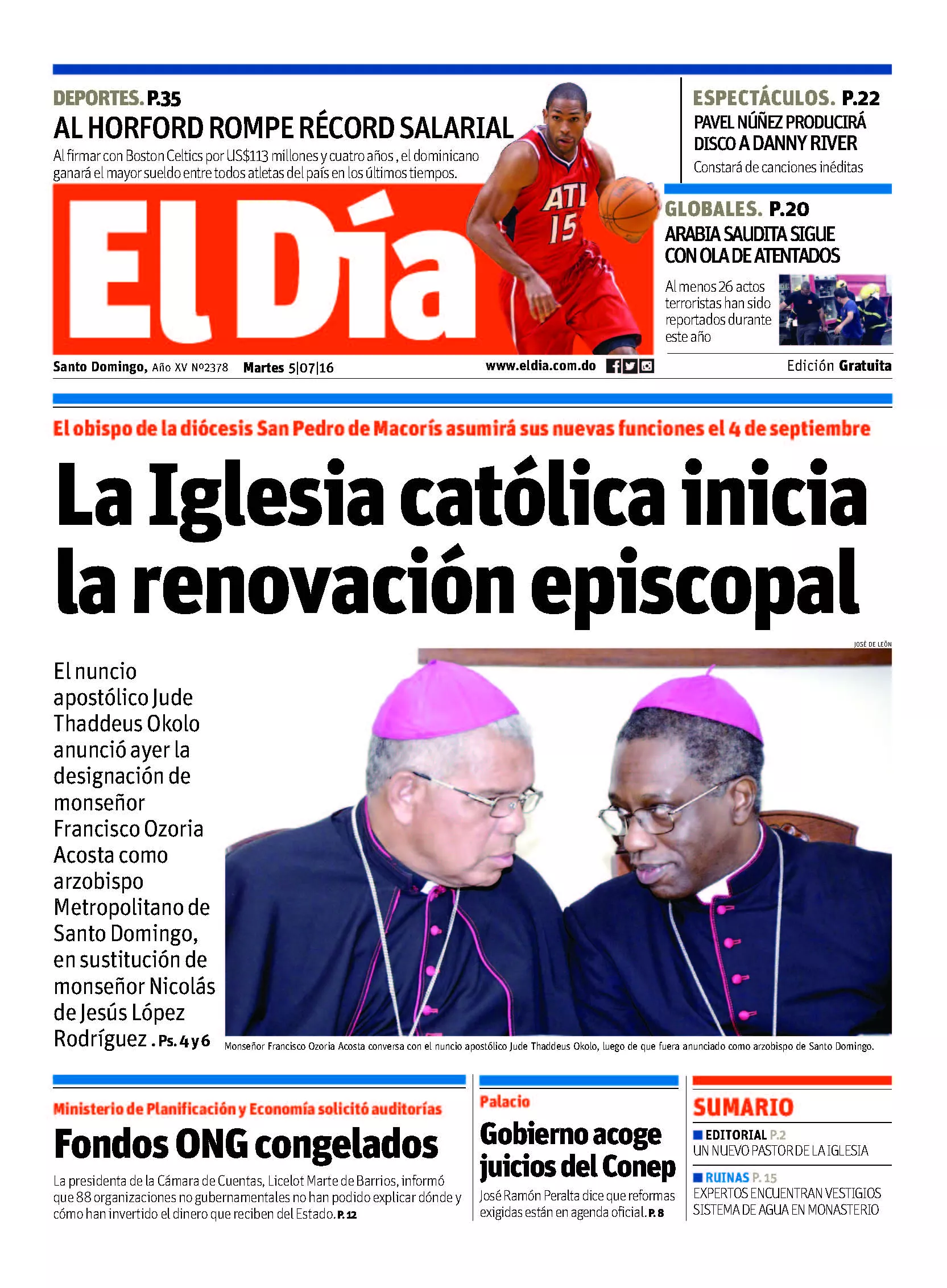 Portada impresa
