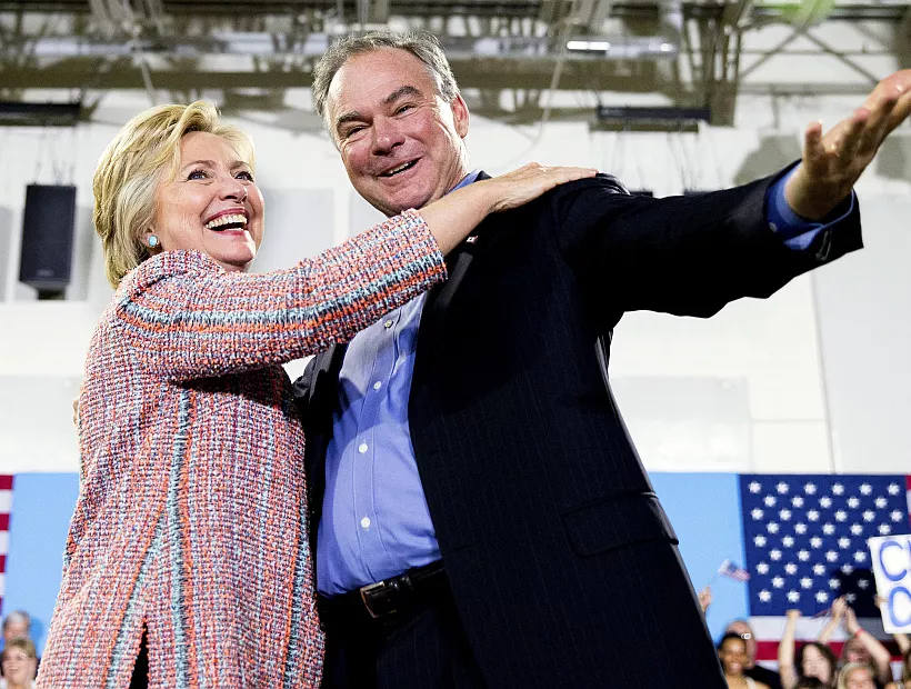 Hillary Clinton elige a Tim Kaine como su compañero de fórmula