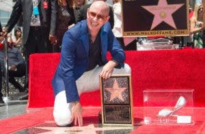 Pitbull ya tiene su estrella en Hollywood