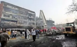 Al menos 80 muertos en atentado con coche bomba en zona comercial de Bagdad