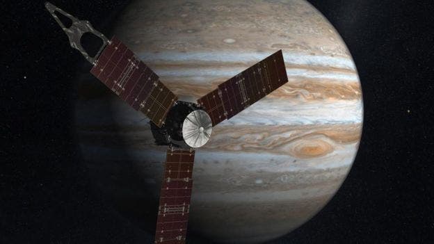 La sonda Juno llega a la órbita de Júpiter para descifrar sus enigmas