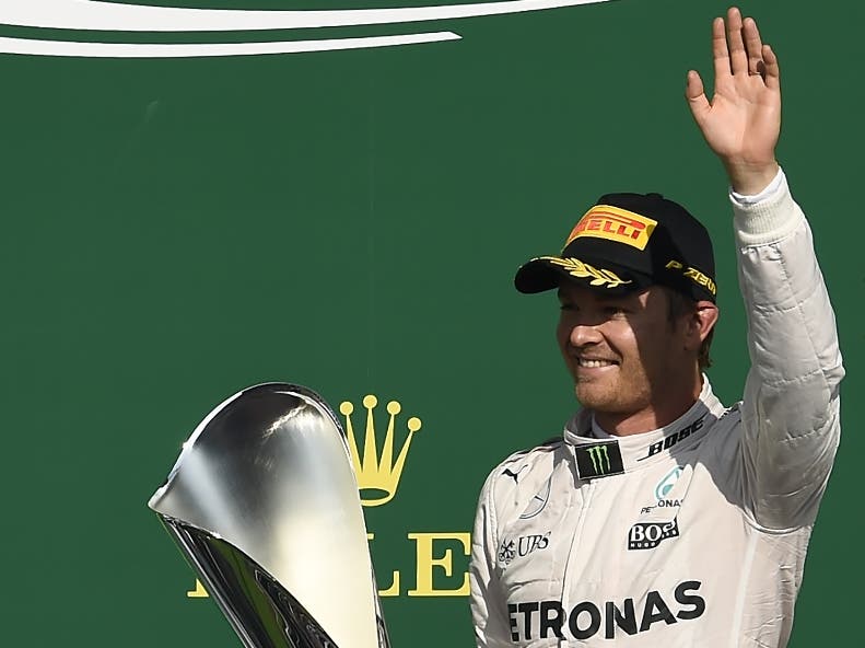 Nico Rosberg se lleva el Gran Premio de Bélgica