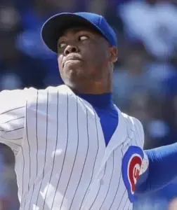 Cubano Aroldys Chapman sigue causando estragos