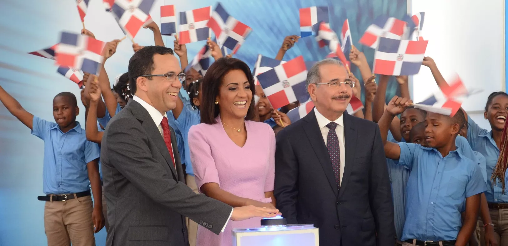 Danilo Medina deja iniciado el año escolar 2016-2017 con un ‘click’