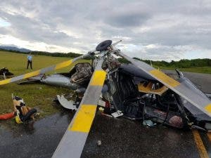 Piloto sufre accidente al aterrizar de emergencia en aeropuerto El Higüero