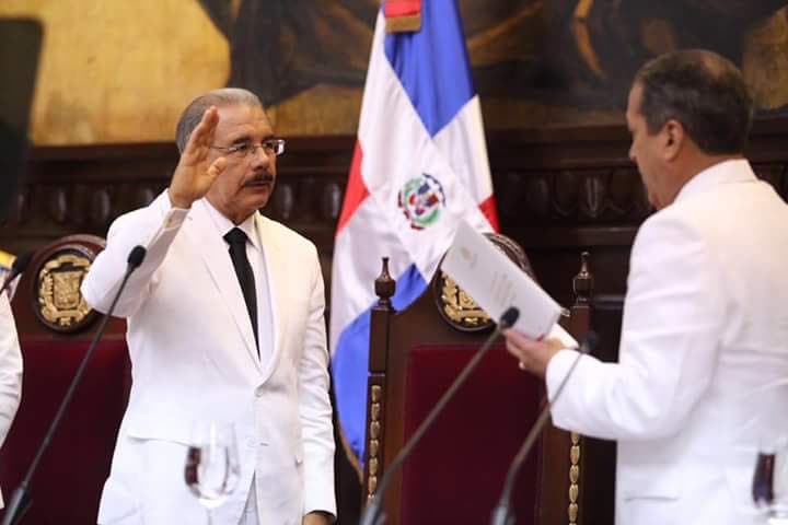 Danilo Medina asumió segundo mandato en República Dominicana