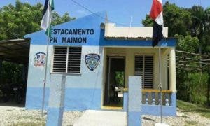 Desalojarán destacamento policial en Maimón por falta de pago