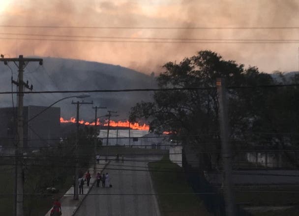 LO ÚLTIMO: Incendio no daña ruta de ciclismo de montaña