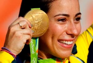 Mariana Pajón, la «hormiga atómica» de Colombia que se baña en oro