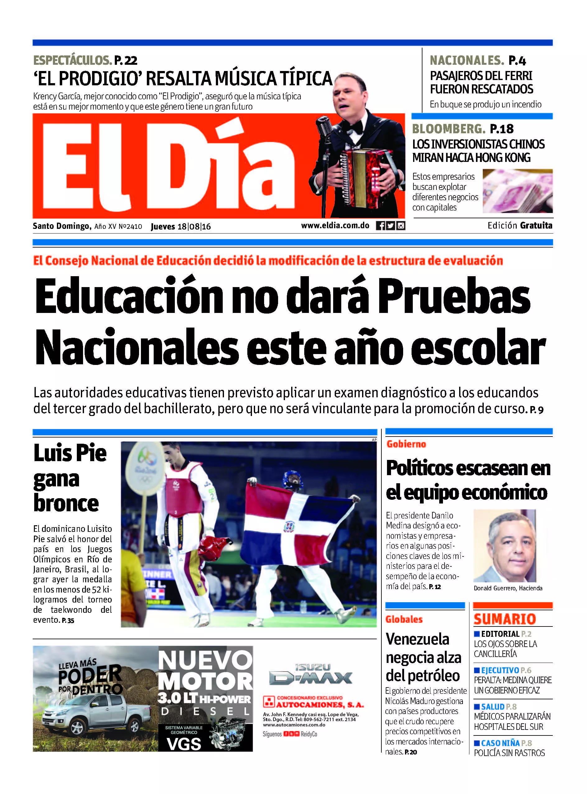 Portada impresa