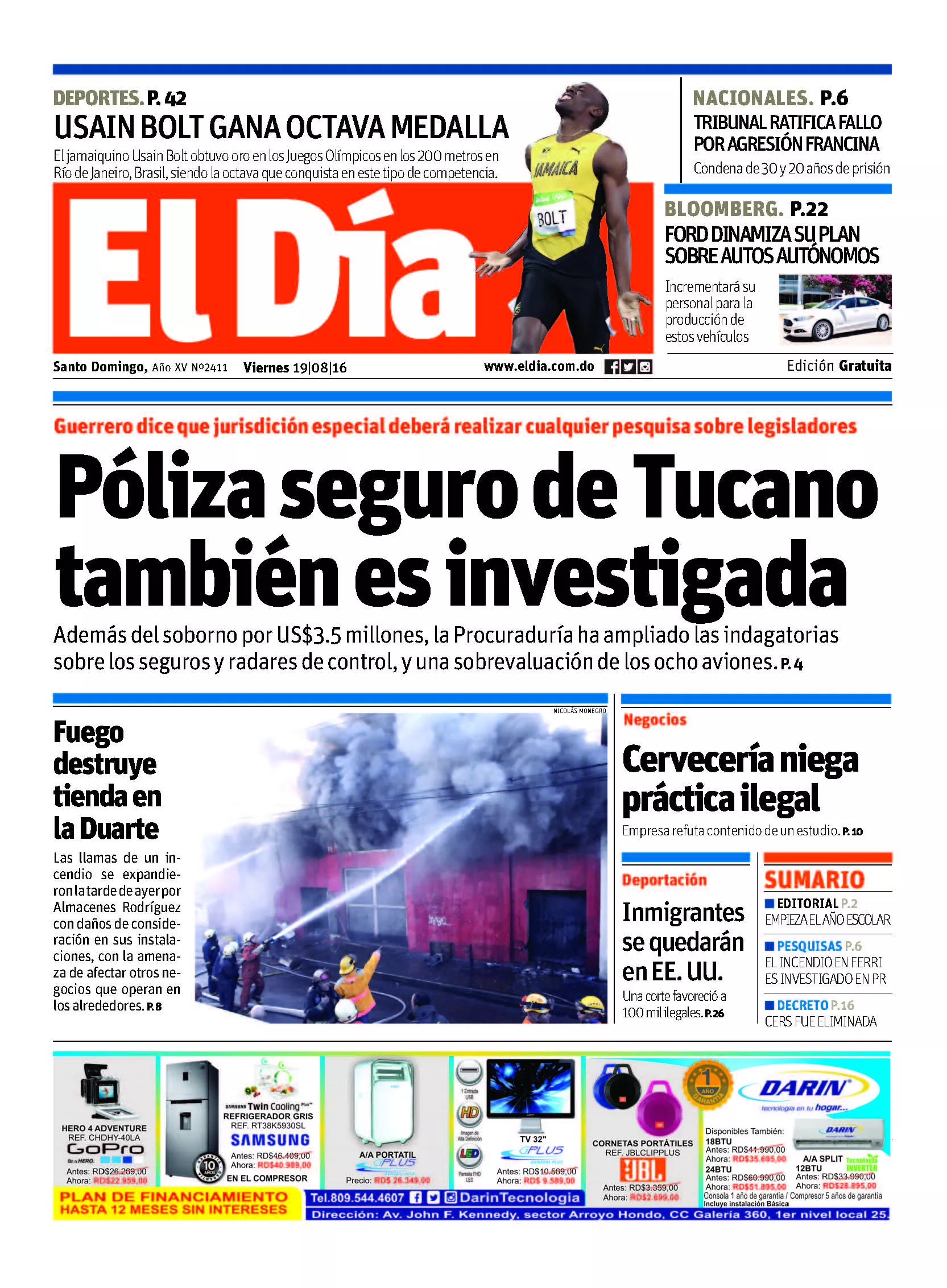 Portada impresa