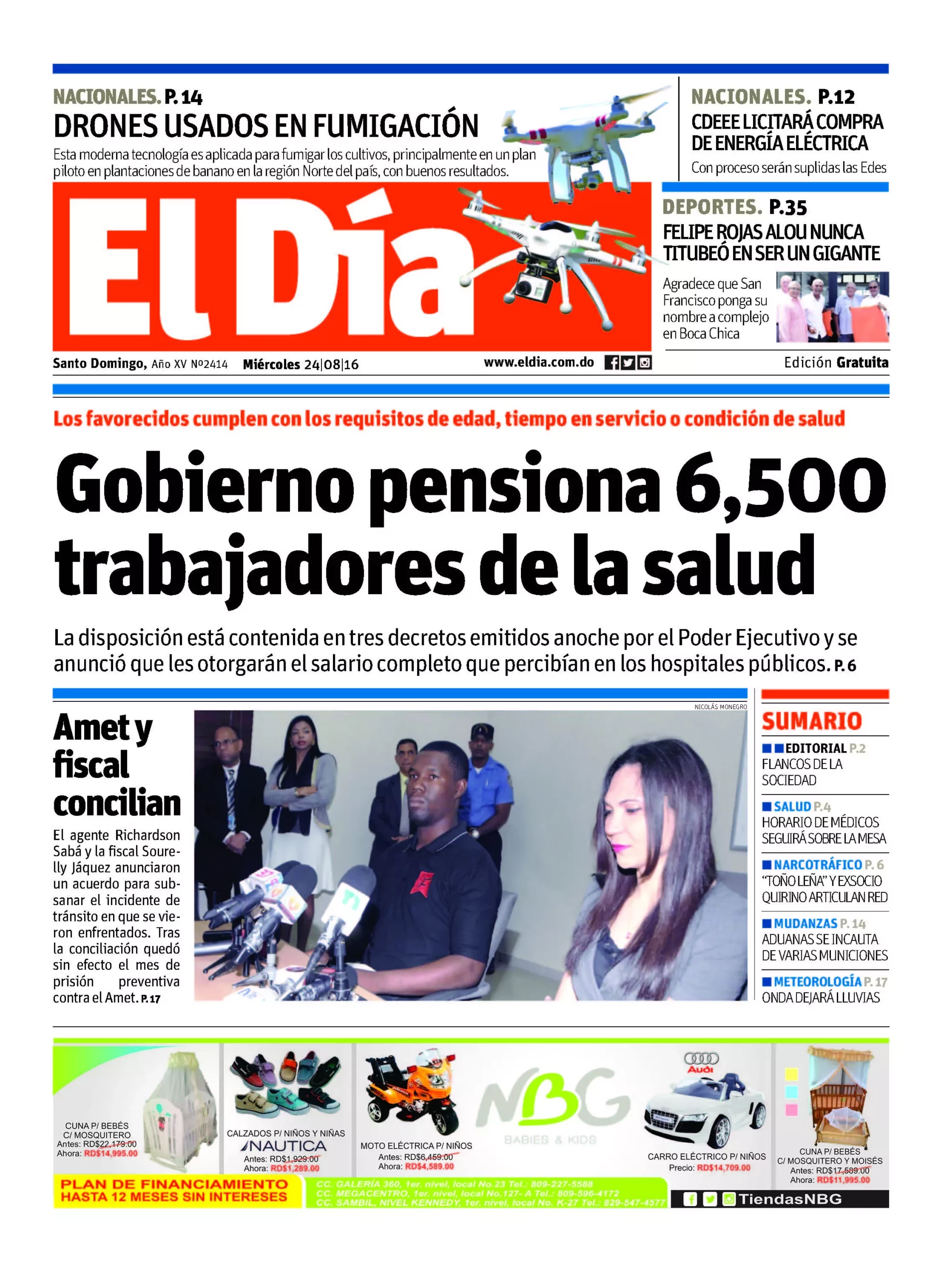 Portada impresa