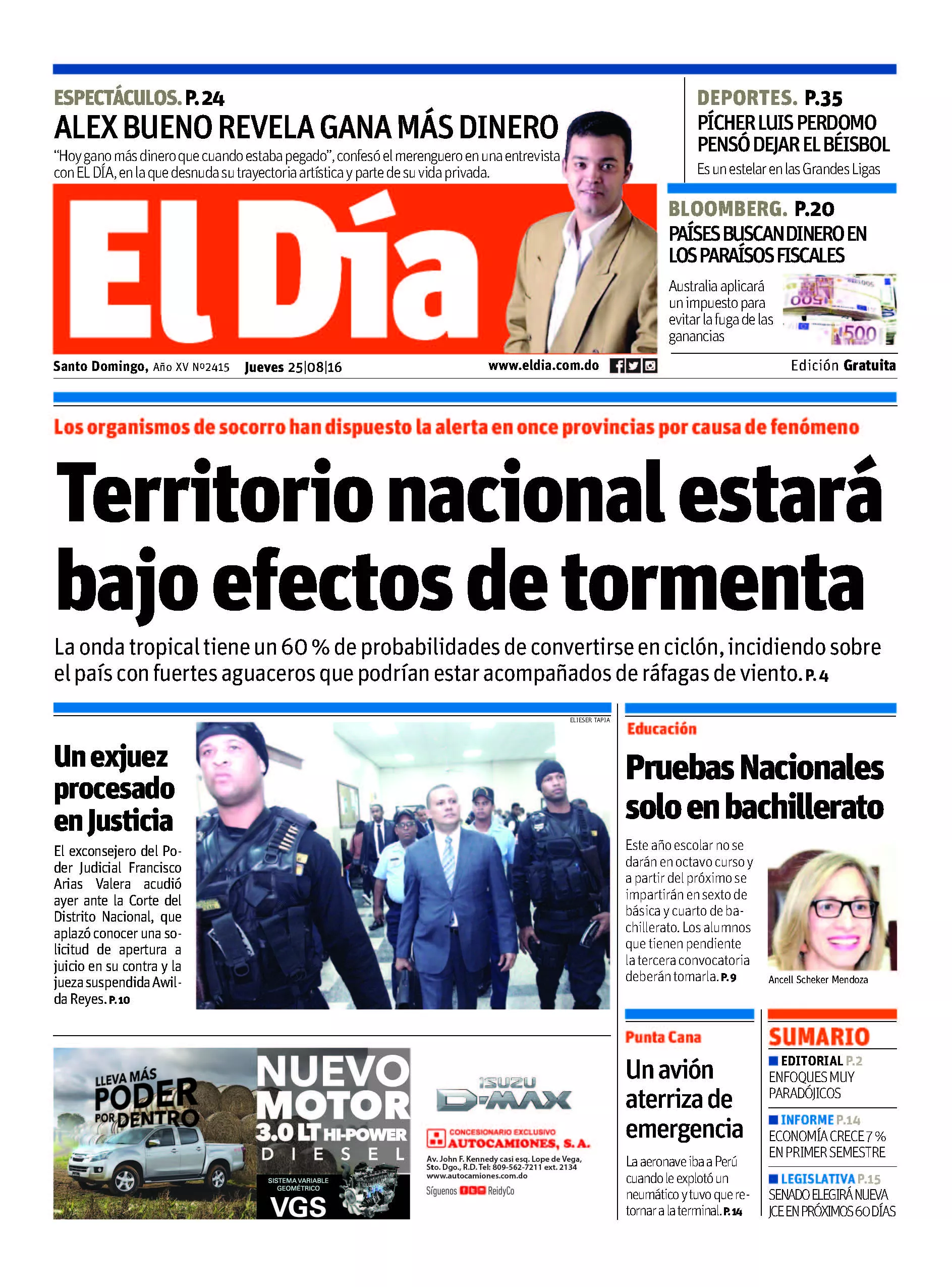Portada impresa