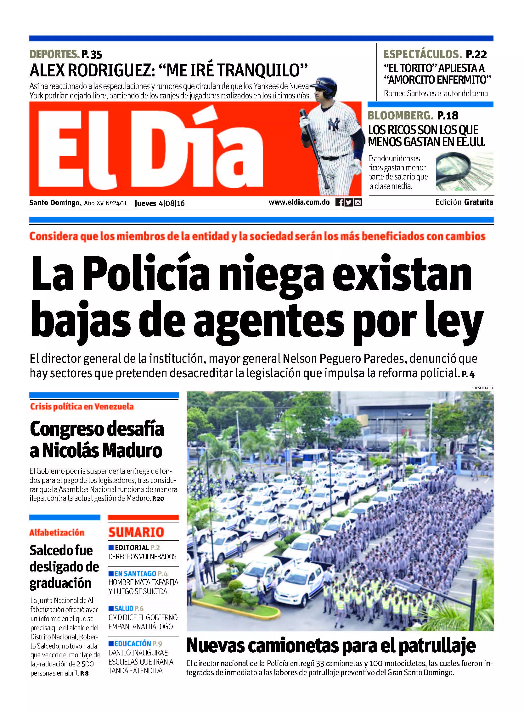 Portada impresa