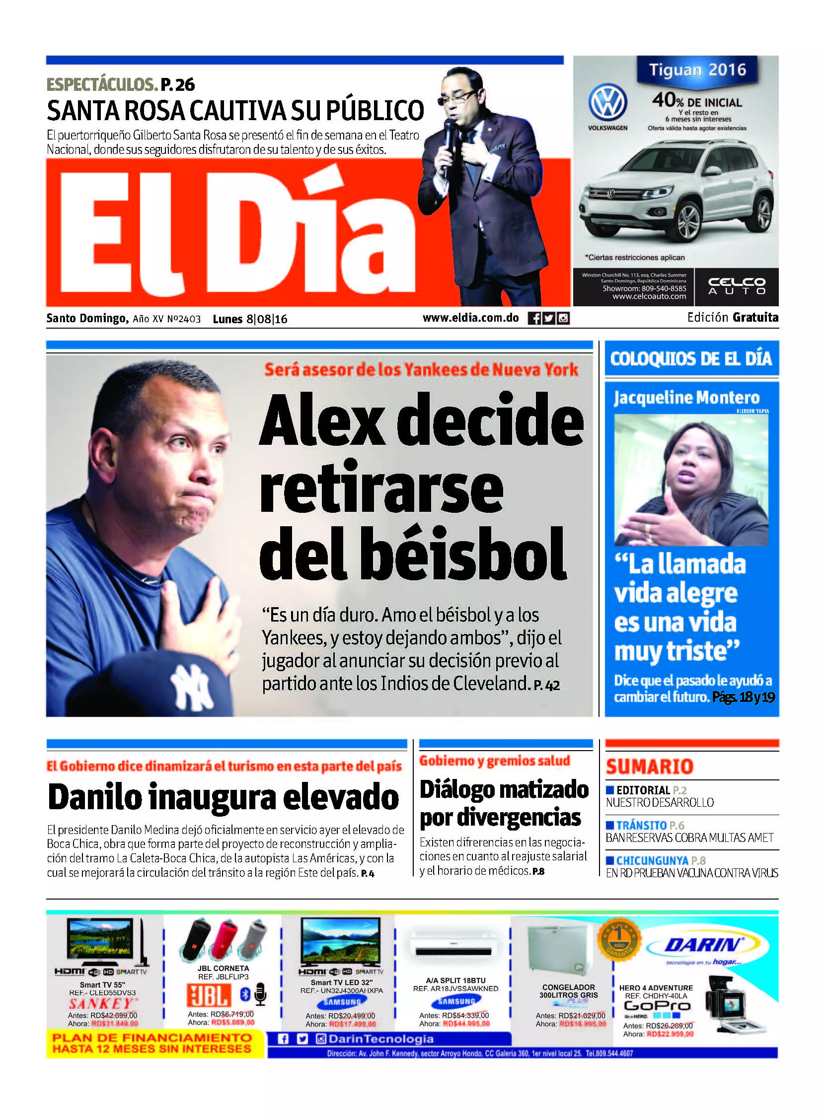 Portada impresa