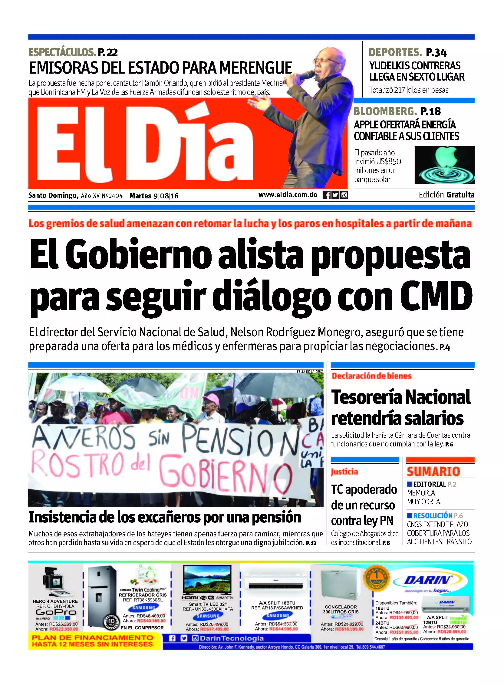 Portada impresa
