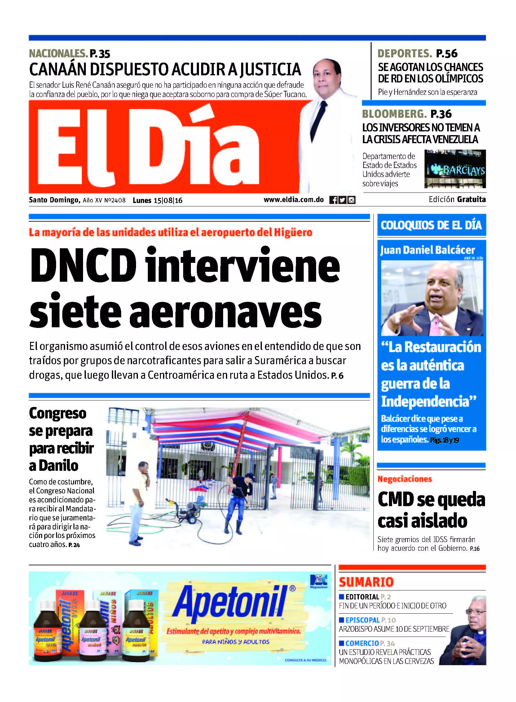 Portada impresa