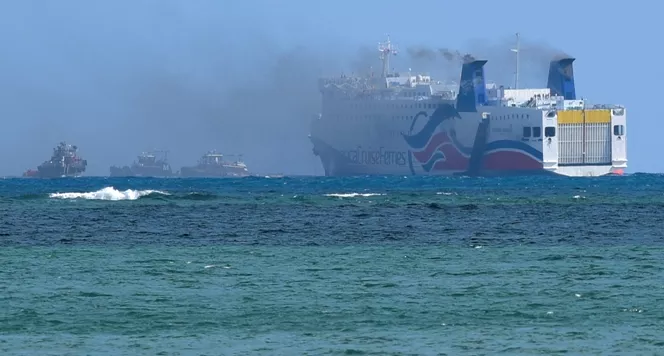 Puerto Rico: Pasajeros de crucero incendiado recuerdan odisea