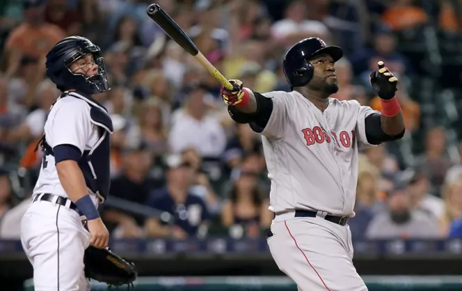 David Ortiz recibe homenaje y después pega jonrón contra los Tigres