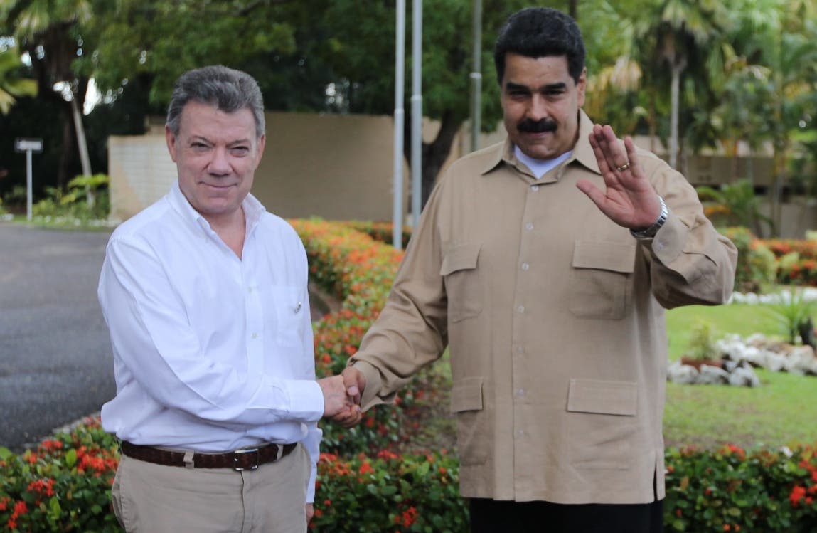Nicolás Maduro y Juan Manuel  Santos evalúan situación fronteriza