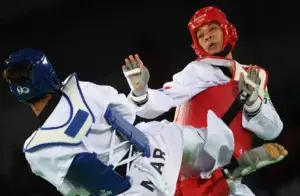 Katherine Rodríguez pierde en Taekwondo; podría competir por bronce