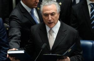 Michel Temer asume la presidencia de Brasil hasta el 2018