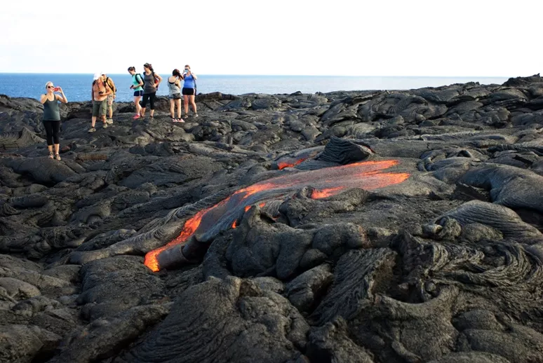 Hawaii Lava Flow