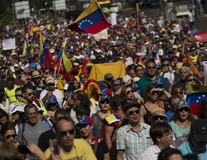 Chavistas harán una gran marcha