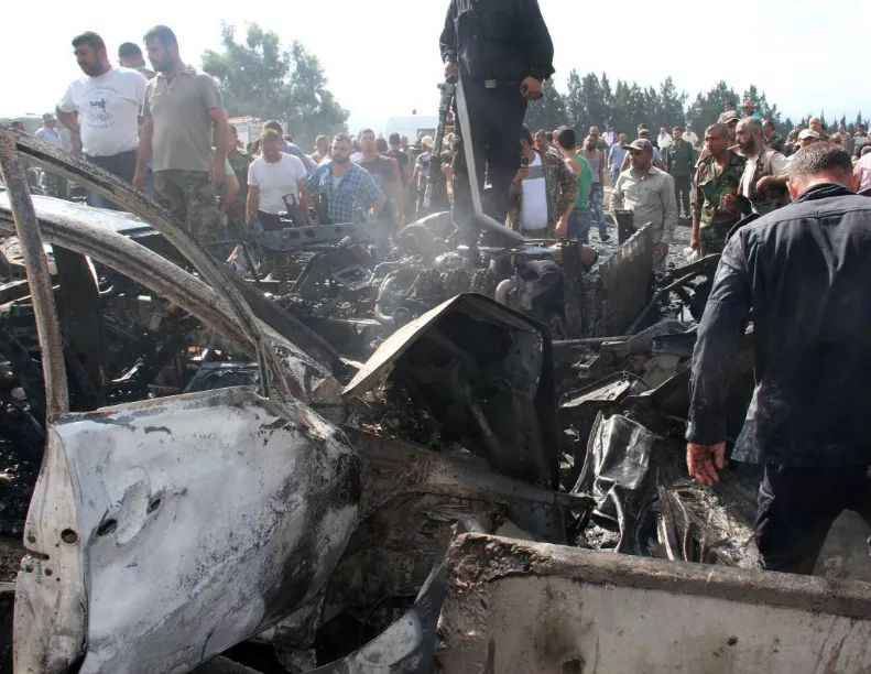 SYRIA-CONFLICT-EXPLOSIONS