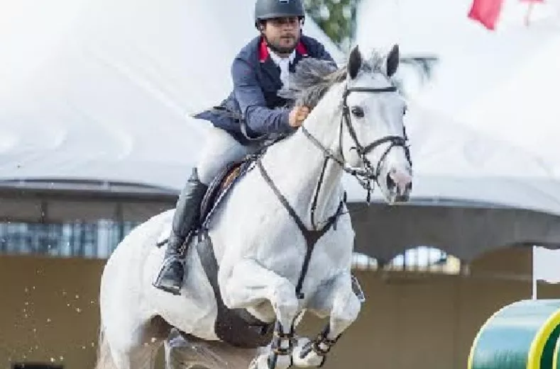 Dominicano Rafael Contreras gana prueba ecuestre